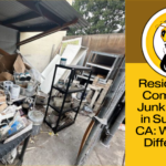 Residential vs Commercial Junk Removal Near Sun Valley, CA - BumbleBee Junk