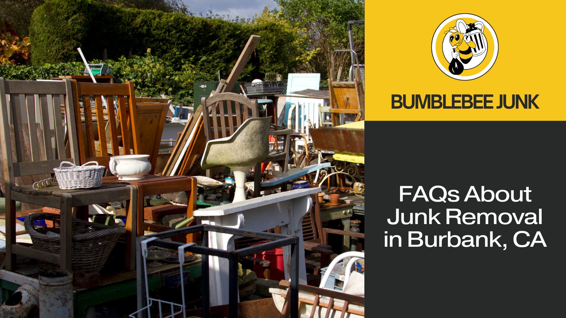 FAQs About Junk Removal in Burbank, CA