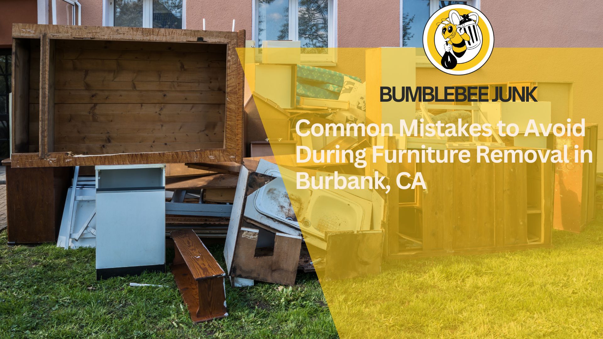 Common Mistakes to Avoid During Furniture Removal in Burbank, CA