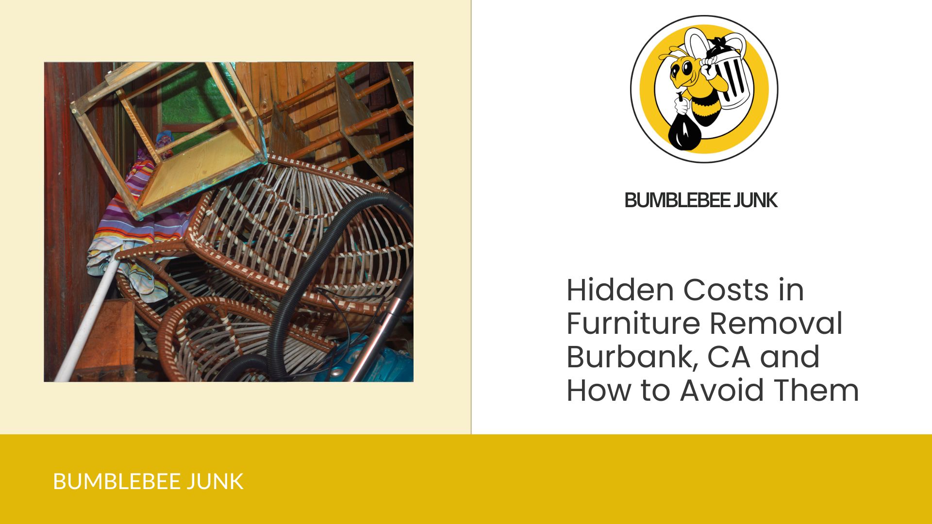 Hidden Costs in Furniture Removal Burbank, CA and How to Avoid Them