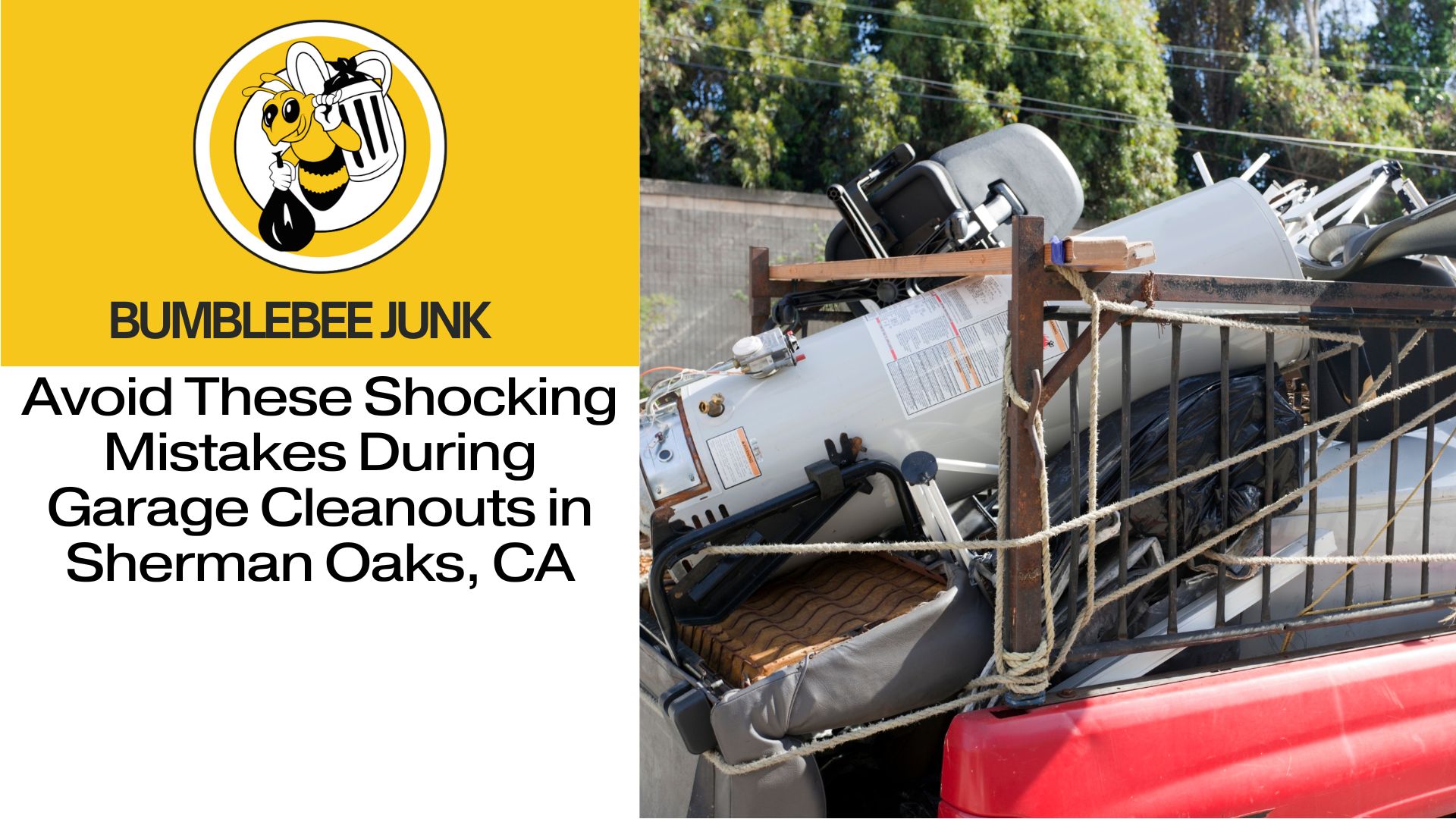 Avoid These Shocking Mistakes During Garage Cleanouts in Sherman Oaks, CA