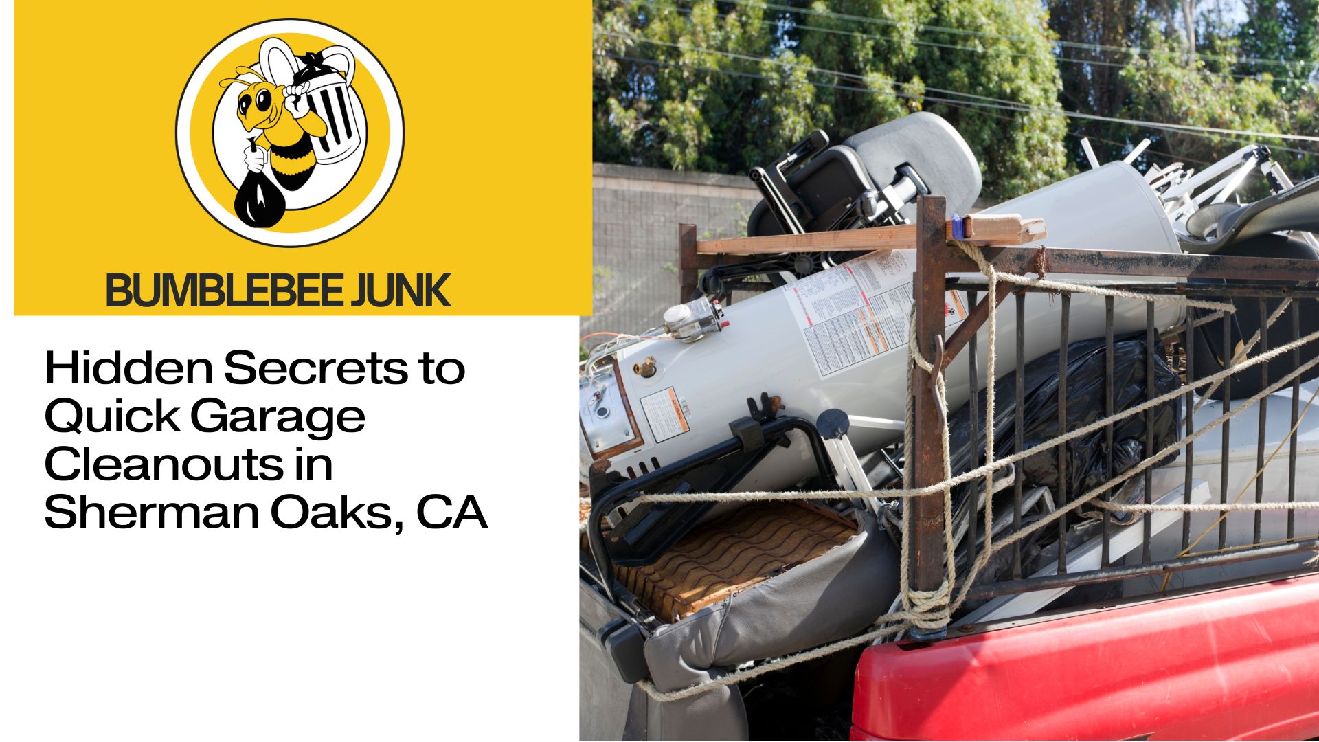 Hidden Secrets to Quick Garage Cleanouts in Sherman Oaks, CA