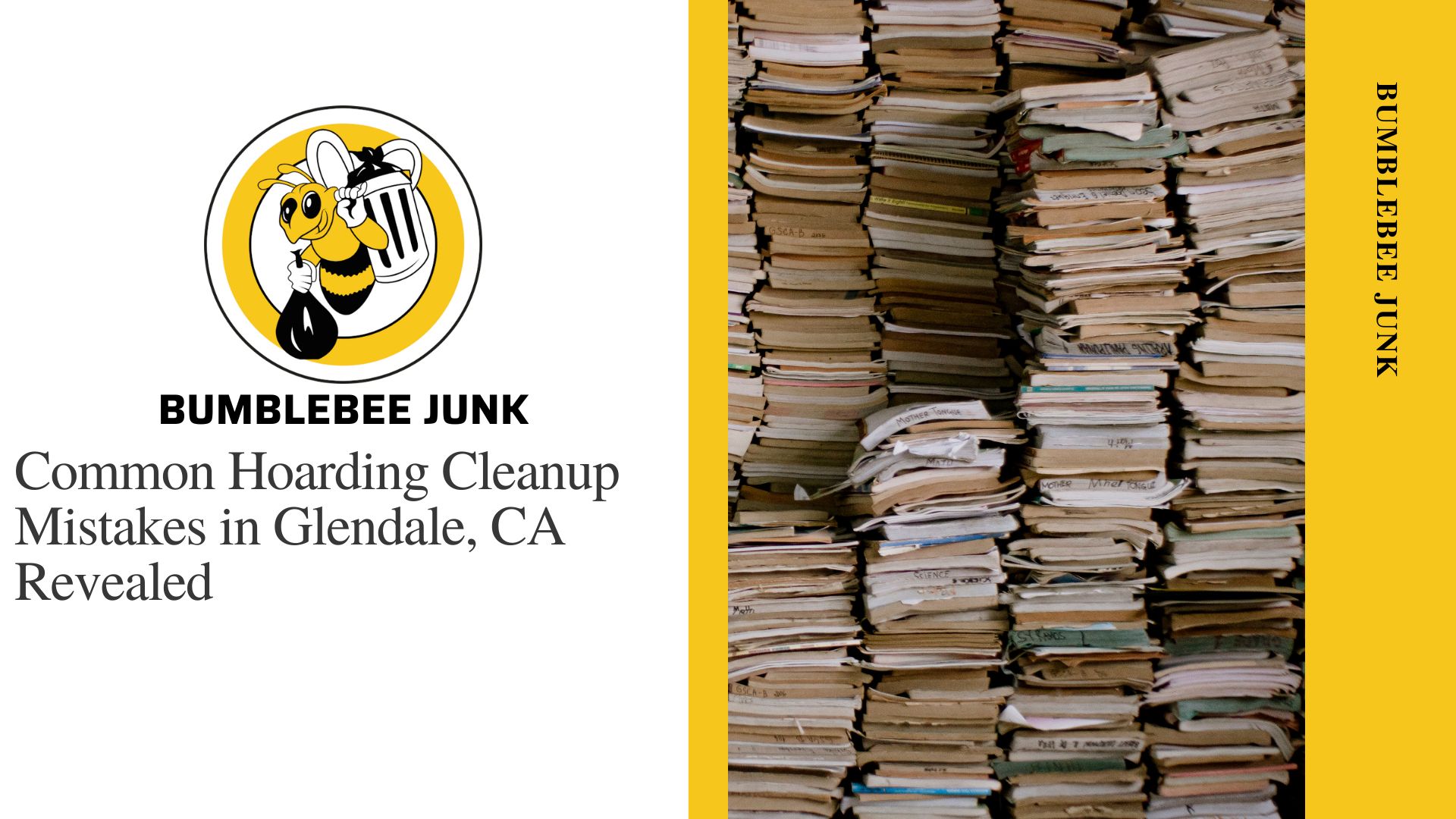 Common Hoarding Cleanup Mistakes in Glendale, CA Revealed